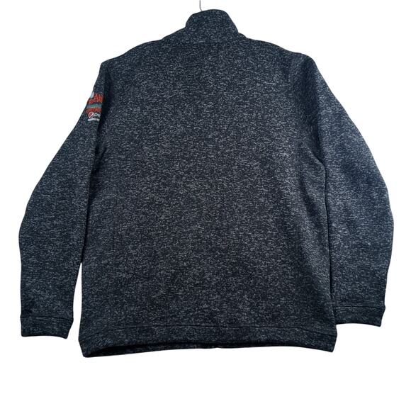 Stormtech Performance LS Full Zip Soft Heathered Grey Fleece Jacket Mens Large - Picture 2 of 16